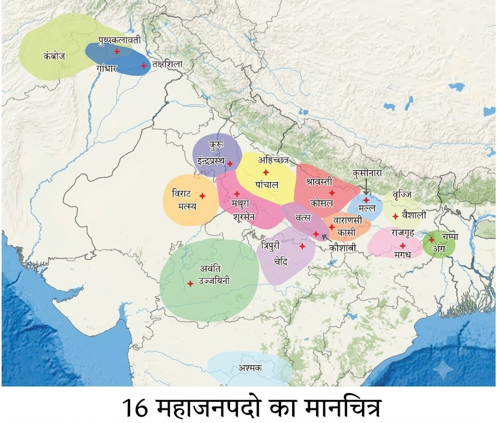 NCERT Notes Class 7 Social science (Geography) Chapter 4: New Beginnings Cities and States